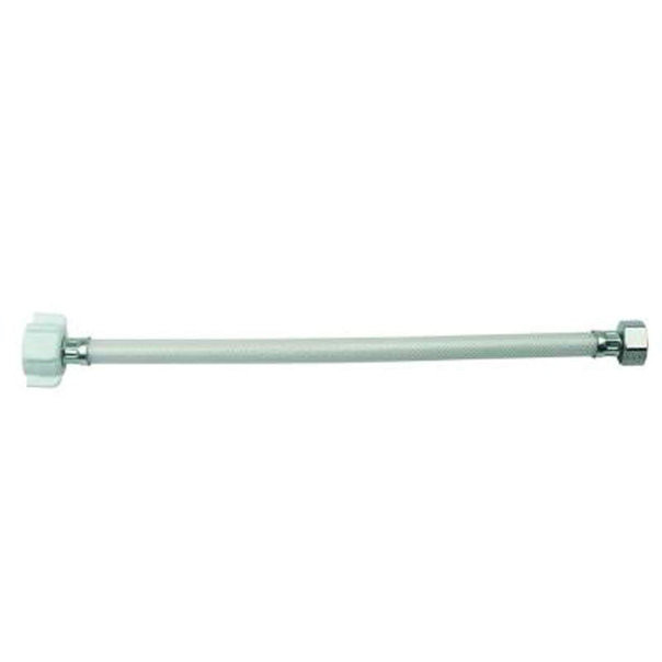 BrassCraft V8-12DL F 1/2" FIP x 7/8" Ballcock Nut x 1' Vinyl Toilet Connector