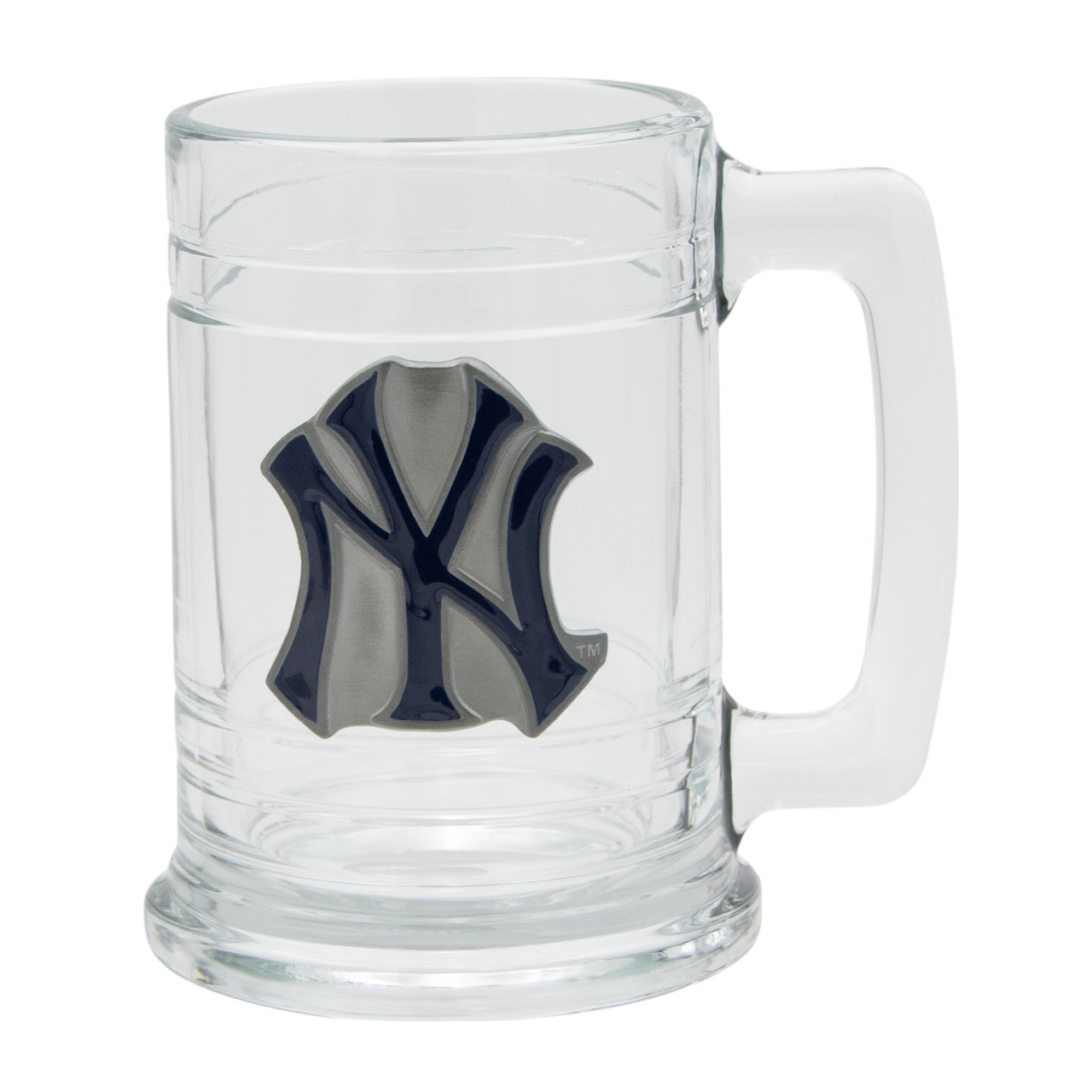 Great American Products MLB New York Yankees 15oz Glass Tankard