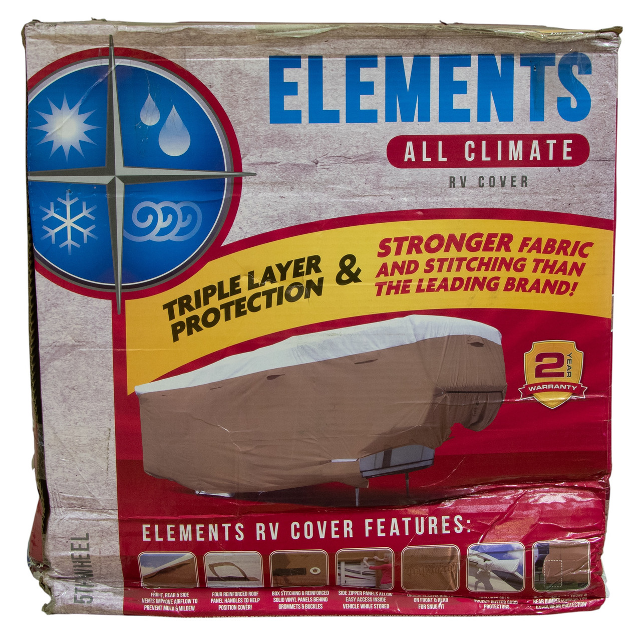 Elements All Climate RV Cover for 5th Wheel (25'7"-28')