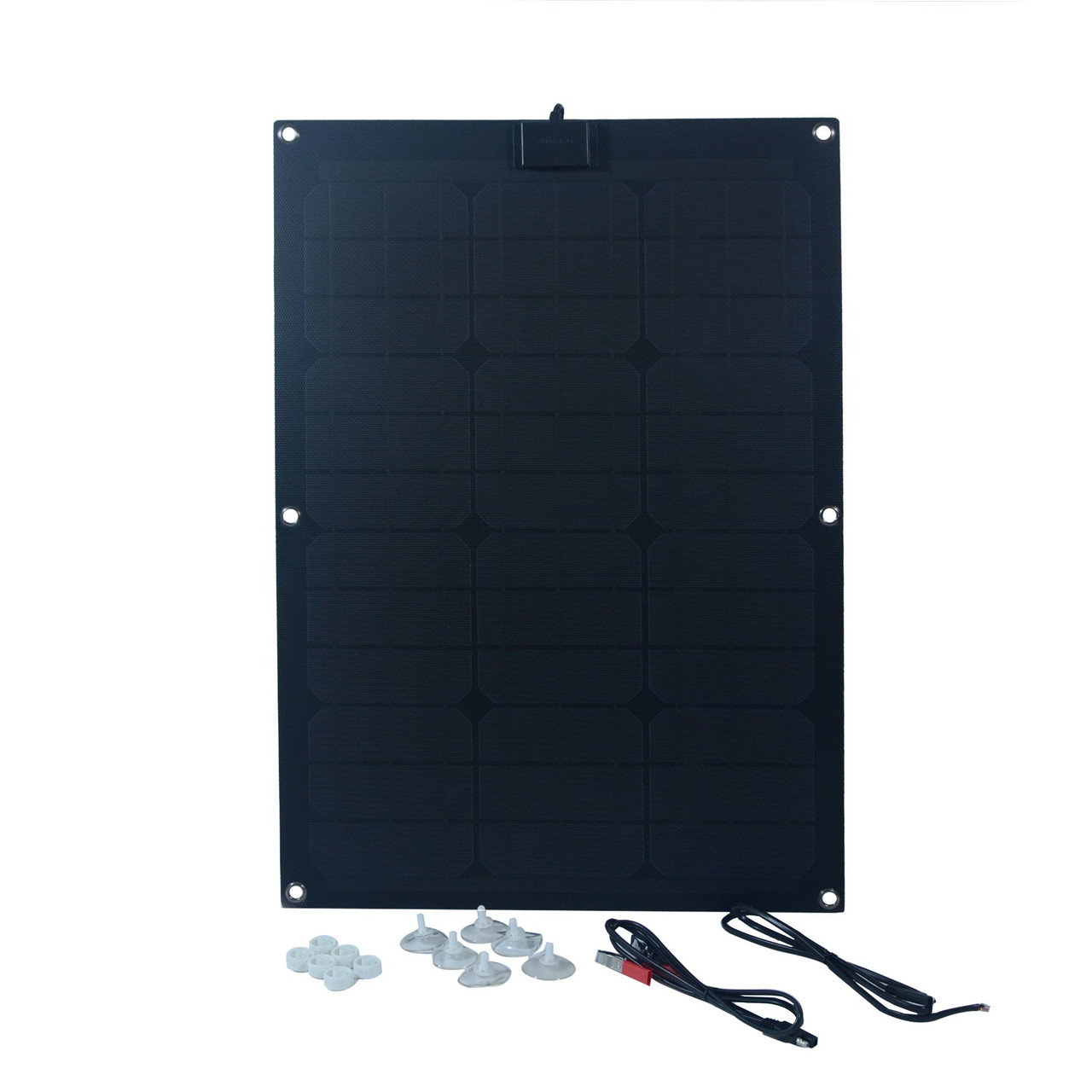Nature Power 50-Watt Semi-Flex Solar Panel for 12-Volt Charging