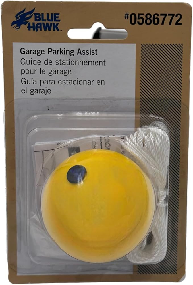 Blue Hawk Garage Parking Assist Yellow Ball Hanging Guide 0586772