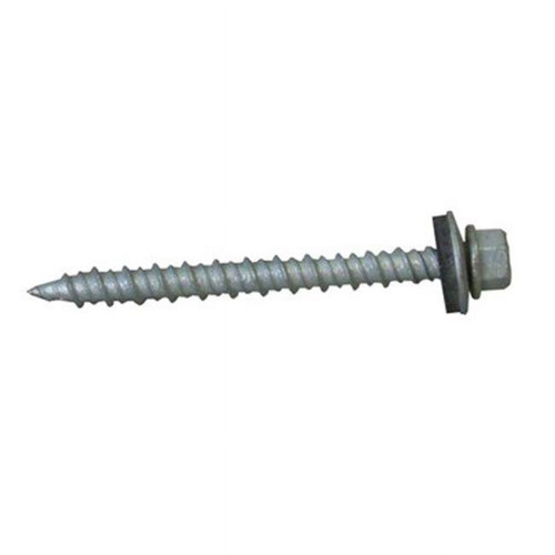 TUFTEX 849 2 in. 50-Count #10 Galvanized Hex-Head Screws
