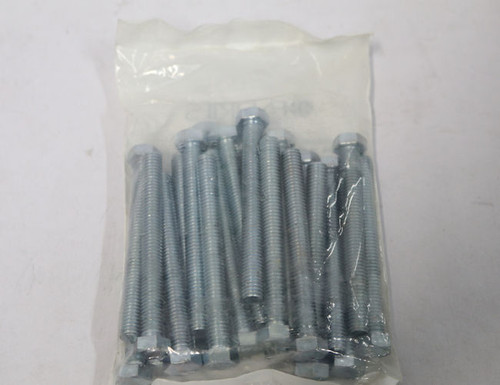 Endries International 3/8-16 x 3-1/2 Grade A Hex Head Tap Bolt - 25 Pack