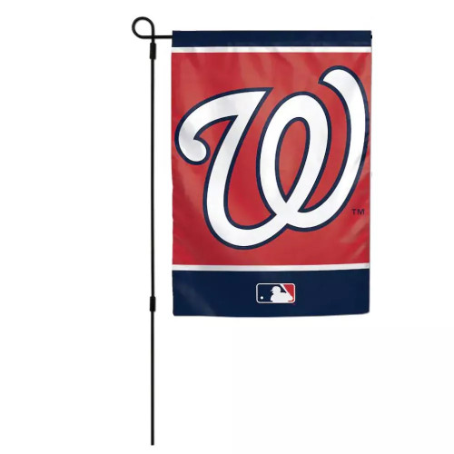 WinCraft MLB Washington Nationals Flag 12" x 18" Garden Style Double Sided Flag