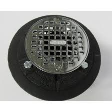 AB&A ABA5208 Shower Drain CI SS Grate 2"NH