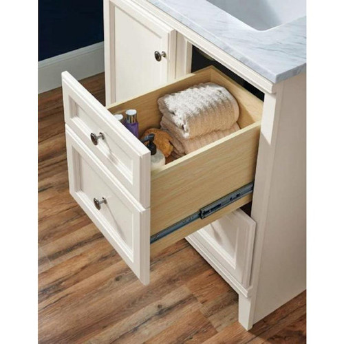 Diamond FreshFit Calhoun 30-in White Bathroom Vanity Cabinet (New Damaged Box)