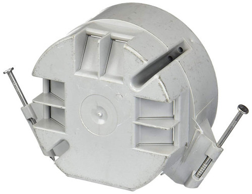 Hubbell-Raco 7824RAC 4" Round Ceiling Box with Captive Nails