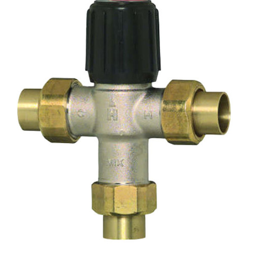 Honeywell AM-1 1070 series, 1/2", Thermostatic Mixing Valve,70-120F