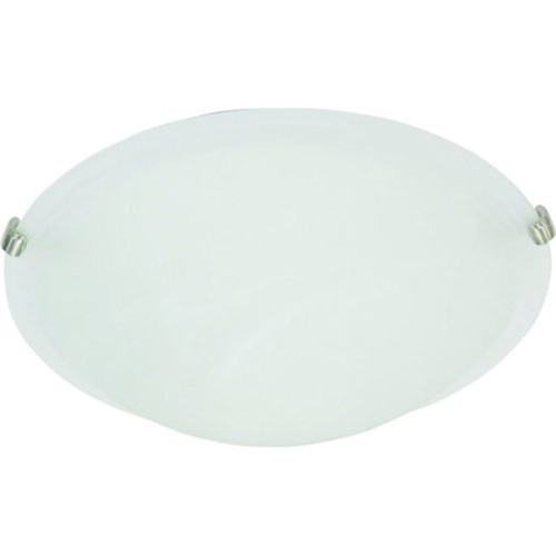 Cordelia Lighting 3-Light 60W Ceiling Fixture in Brushed Nickel -New Damaged Box