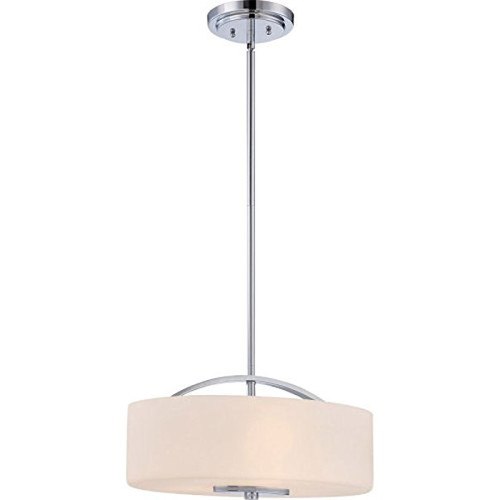 Illumina Direct TST0957G Dunnell 3-Light Pendant, Polished Chrome (Damaged Box)