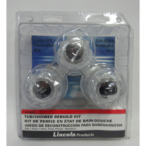Lincoln Products Tub/Shower Rebuild Kit 101823