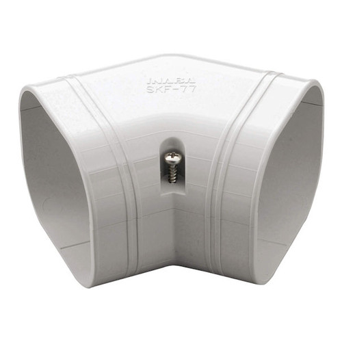 SlimDuct 2-3/4" 45° Flat Elbow White