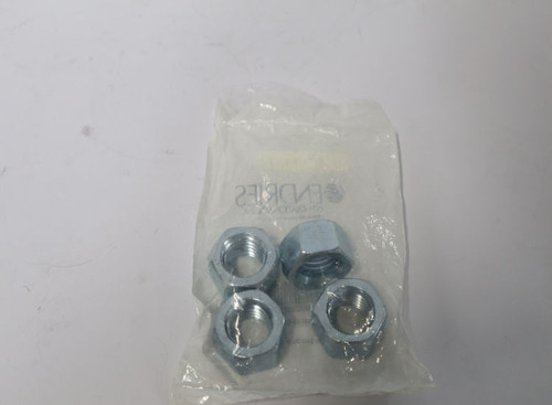 Endries International ENAF9 7/8-9 Zinc Hex Full Nut, Pack of 4