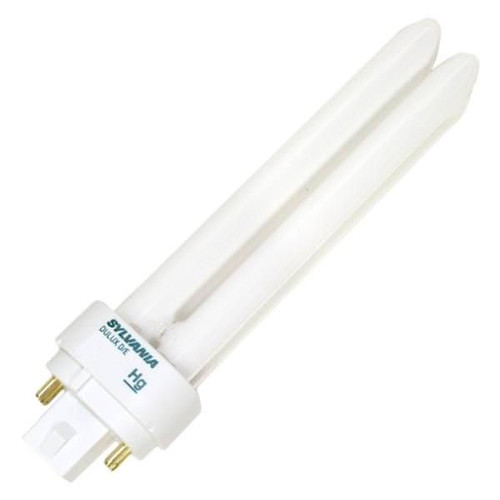 Sylvania 20459 Compact Fluorescent Light Bulb, 21 watt - T4 - 4-Pin, Cool White