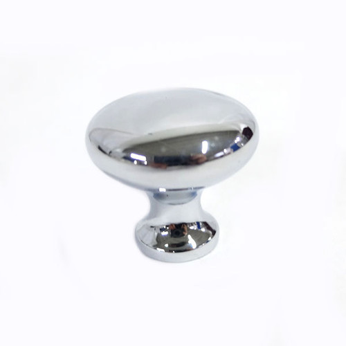 Design House 564534 Mushroom Cabinet Knob 1.25", 5-Pack, Polished Chrome