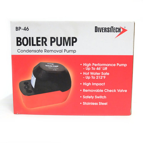 Diversitech BP-46 Heavy Duty Boiler Pump for Hot Water Applications