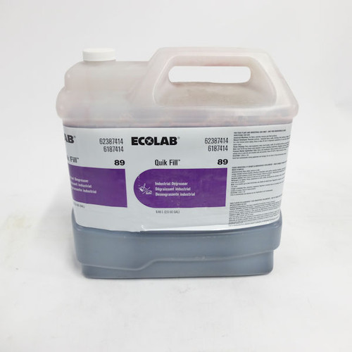 Ecolab 2.5 Gal. Quik Fill 89 Industrial Degreaser