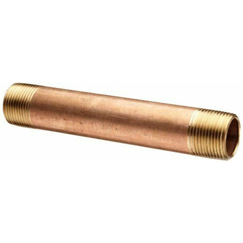 Merit Brass 1 1/2 x 30 in. MNPT Global Brass Nipple - GBRNJ30