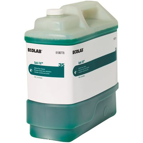 Ecolab 6100776 Quik Fill 35 Maxx Dual Action Floor Cleaner 2 5 Gal Gotsurplus