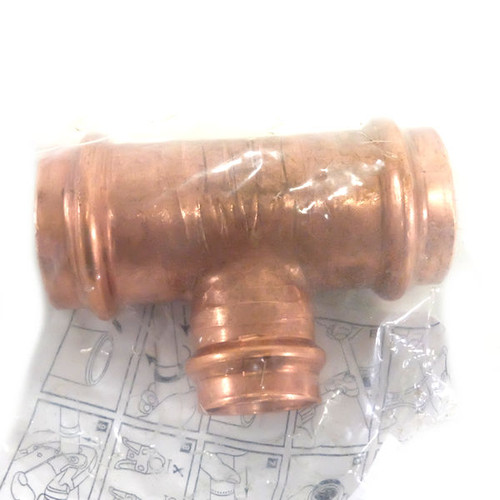 Apollo Valves 10075110 1-1/2" x 1-1/2" x 1" Copper Reducing Outlet Tee