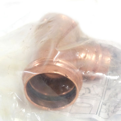Apollo Valves 10075110 1-1/2" x 1-1/2" x 1" Copper Reducing Outlet Tee