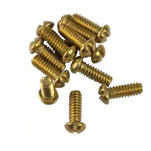Lincoln Products 1/2 x 8/32 in. Brass Bibb Screws,Case of 144