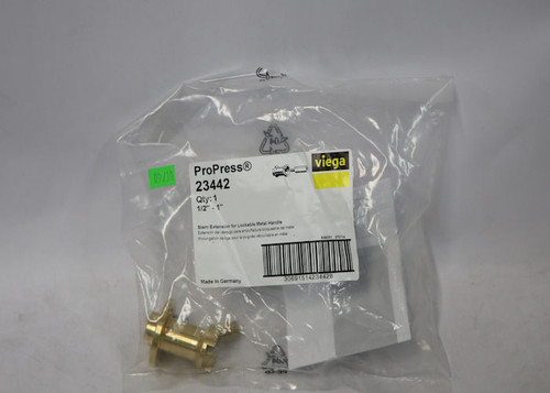 Viega ProPress 23442 Stem Extension, 1/2" - 1" - Bronze