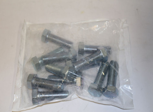 Endries International 3/4-10 x 2-1/2 Zinc Hex Head Tap Bolt 12 Per Pack, QTY: 6