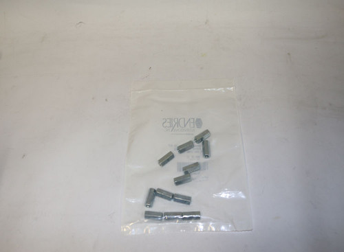 Endries International E0DH4 1/4-20X3/8X7/8 Coupling Nut, 12 Pack