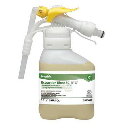 Diversey 3515042 Extraction Rinse SC RTD 1.5 L,  2 PK