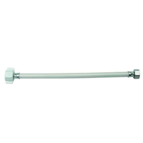 BrassCraft V8-12DL F 1/2" FIP x 7/8" Ballcock Nut x 1' Vinyl Toilet Connector