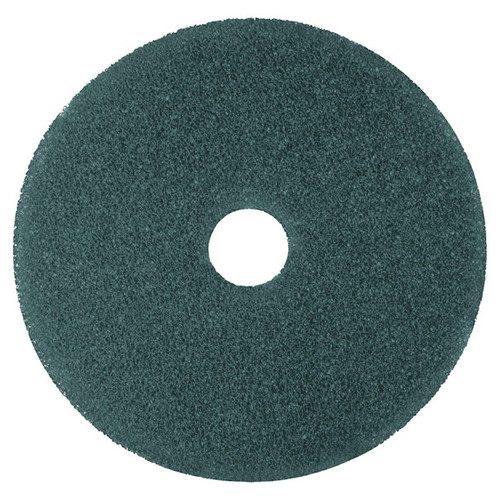 3M Blue Cleaner Pad 5300, 23" Floor Care Pad (Case of 5) New Damaged Box