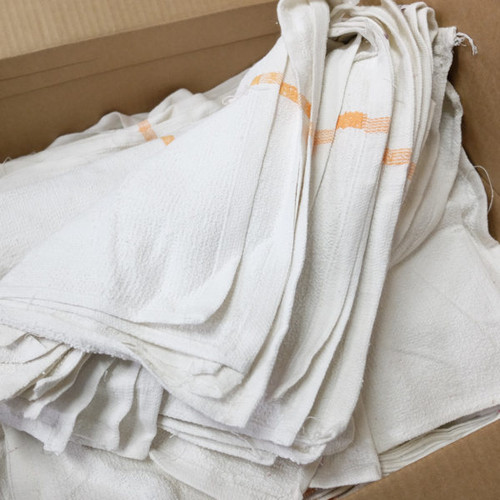 Buffalo Industries 25 lbs. Terry Cloth Towel Gold Stripes (see notes)