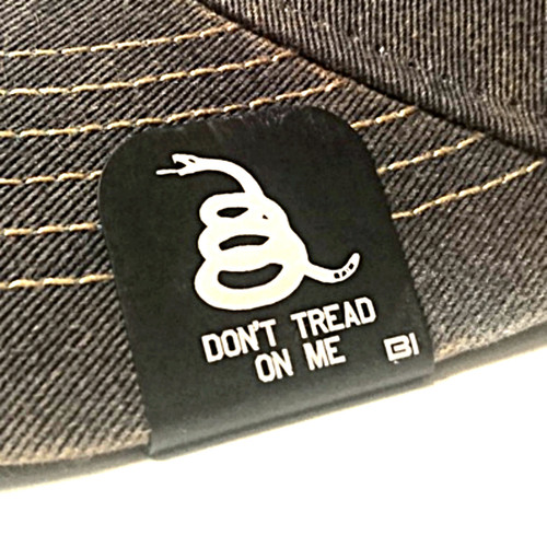 Hat clip Brim-it Dont tread on me black