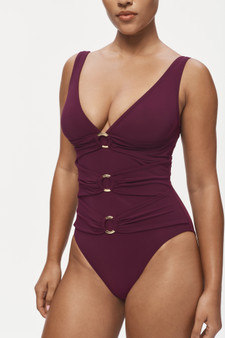 Luca banded v-neck underwire tank