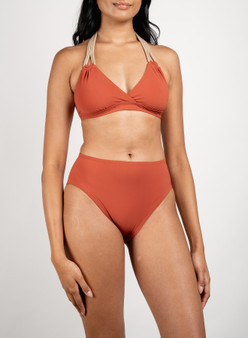 Charlie surplice halter bra (AW23)