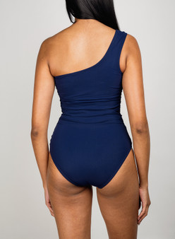 Karla Colletto Talia One Shoulder One Piece with Shelf Bra