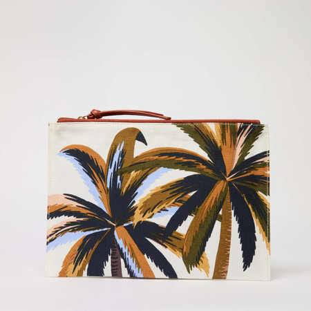 Pouch/Pouchette palmier natural