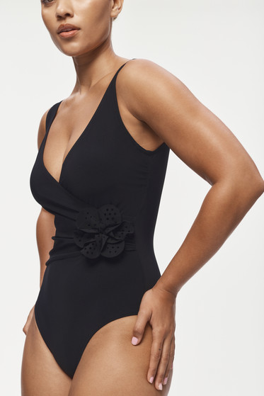 Rosetta surplice underwire tank