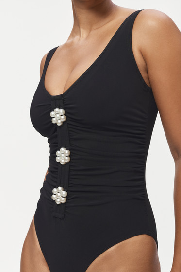 Maya ruched underwire tank