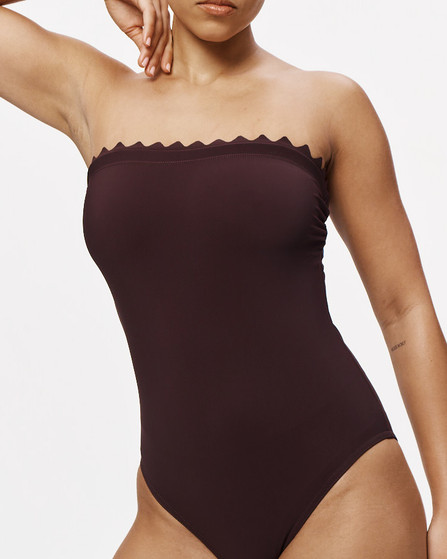 Inés bandeau with shelf bra