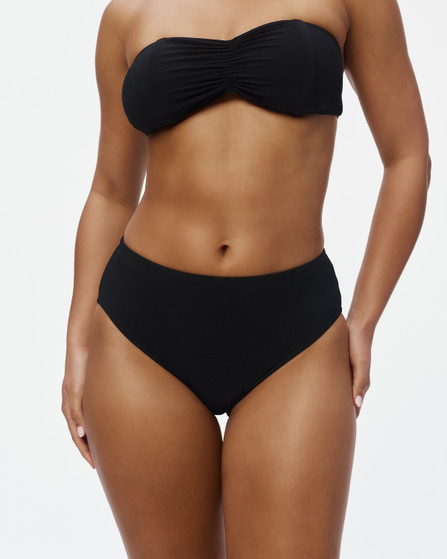 Basics high waist high leg pant