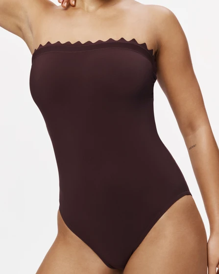 Inés bandeau with shelf bra