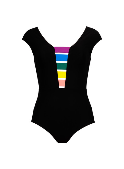 Juno off-the-shoulder maillot (R21)