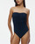 Basics ruched bandeau with shelf bra Basics ruched bandeau with shelf bra