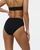 Basics high waist high leg pant