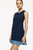 Lena a-line dress with flounce