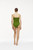 Maya ruched bandeau with shelf bra