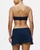 Basics ruched a-line mini skirt