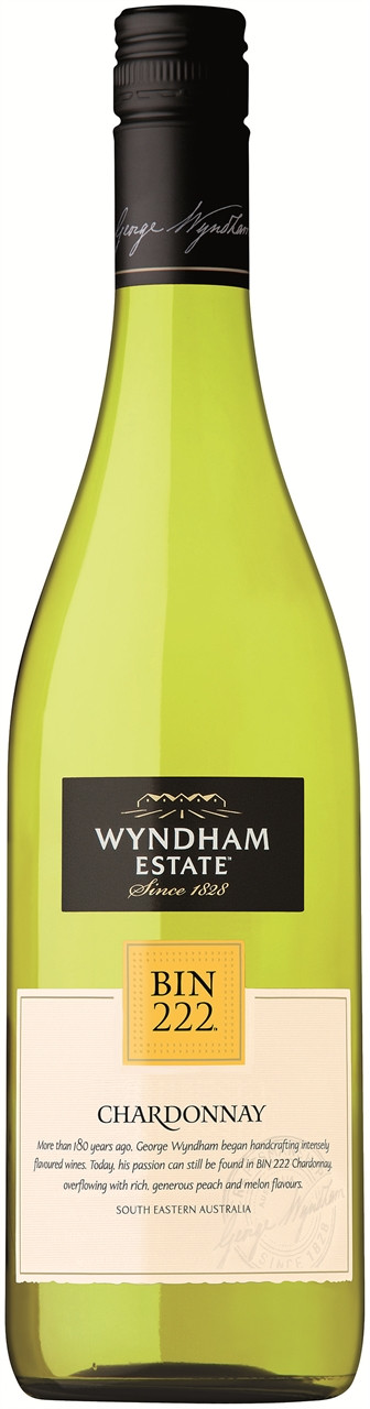 Lcbo 411 Wyndham Estate Bin 222 Chardonnay 750ml New Releases